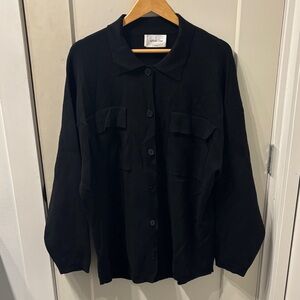 Wilfred Black Knit Sweater